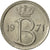 Moneta, Belgia, 25 Centimes, 1971, Brussels, AU(55-58), Miedź-Nikiel, KM:153.1