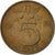 Munten, Nederland, Juliana, 5 Cents, 1974, ZF, Bronze, KM:181