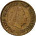 Munten, Nederland, Juliana, 5 Cents, 1958, ZF, Bronze, KM:181