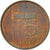 Moneta, Holandia, Beatrix, 5 Cents, 1983, EF(40-45), Bronze, KM:202