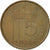 Coin, Netherlands, Beatrix, 5 Cents, 1984, EF(40-45), Bronze, KM:202