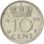 Monnaie, Pays-Bas, Juliana, 10 Cents, 1969, TTB+, Nickel, KM:182