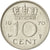 Monnaie, Pays-Bas, Juliana, 10 Cents, 1970, TTB+, Nickel, KM:182