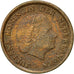 Coin, Netherlands, Juliana, Cent, 1953, EF(40-45), Bronze, KM:180