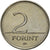 Munten, Hongarije, 2 Forint, 1996, Budapest, ZF+, Copper-nickel, KM:693