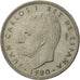 Coin, Spain, Juan Carlos I, 25 Pesetas, 1980, AU(50-53), Copper-nickel, KM:818