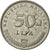 Moneda, Croacia, 50 Lipa, 1993, MBC+, Níquel chapado en acero, KM:8