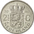 Coin, Netherlands, Juliana, 2-1/2 Gulden, 1980, EF(40-45), Nickel, KM:191