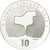 Finlandia, 10 Euro, 2010, FDC, Plata, KM:151