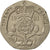 Moneta, Wielka Brytania, Elizabeth II, 20 Pence, 1991, AU(50-53), Miedź-Nikiel