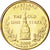 Moneda, Estados Unidos, Quarter, 2000, U.S. Mint, EBC+, Gold plated