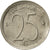 Moneta, Belgia, 25 Centimes, 1972, Brussels, AU(55-58), Miedź-Nikiel, KM:153.1