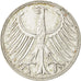 Bundesrepublik Deutschland, 5 Mark, 1956, Stuttgart, SS, Silber, KM:112.1