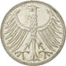 Bundesrepublik Deutschland, 5 Mark, 1970, Karlsruhe, SS, Silber, KM:112.1