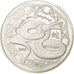 France, 10 Euro, Année du serpent, 2013, MS(65-70), Silver