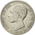 moneda, España, Alfonso XII, Peseta, 1876, Madrid, BC+, Plata, KM:672