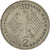 Coin, GERMANY - FEDERAL REPUBLIC, 2 Mark, 1972, Stuttgart, EF(40-45)