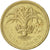 Moneda, Gran Bretaña, Elizabeth II, Pound, 1990, MBC, Níquel - latón, KM:941