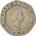 Moneta, Wielka Brytania, Elizabeth II, 20 Pence, 1989, EF(40-45), Miedź-Nikiel