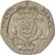 Moneta, Wielka Brytania, Elizabeth II, 20 Pence, 1989, EF(40-45), Miedź-Nikiel