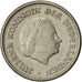 Coin, Netherlands, Juliana, 25 Cents, 1951, AU(50-53), Nickel, KM:183