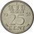 Coin, Netherlands, Juliana, 25 Cents, 1951, AU(50-53), Nickel, KM:183