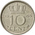 Coin, Netherlands, Juliana, 10 Cents, 1963, EF(40-45), Nickel, KM:182