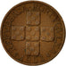Moneta, Portugal, 20 Centavos, 1963, EF(40-45), Bronze, KM:584