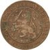 Monnaie, Pays-Bas, William III, 2-1/2 Cent, 1884, TB+, Bronze, KM:108.1