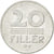 Moneda, Hungría, 20 Fillér, 1987, Budapest, MBC, Aluminio, KM:573