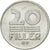 Moneda, Hungría, 20 Fillér, 1989, Budapest, MBC, Aluminio, KM:573