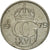 Coin, Sweden, Carl XVI Gustaf, 25 Öre, 1979, EF(40-45), Copper-nickel, KM:851