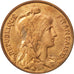 Moneda, Francia, 10 Centimes, 1899, SC, Cobre, KM:843, Gadoury:277