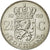 Coin, Netherlands, Juliana, 2-1/2 Gulden, 1960, EF(40-45), Silver, KM:185