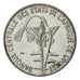 Monnaie, West African States, Franc, 1977, Paris, TTB, Steel, KM:8