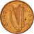 Moneda, REPÚBLICA DE IRLANDA, Penny, 1996, MBC, Cobre chapado en acero, KM:20a