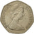 Moneda, Gran Bretaña, Elizabeth II, 50 New Pence, 1979, MBC, Cobre - níquel