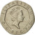 Moneta, Gran Bretagna, Elizabeth II, 20 Pence, 1995, BB+, Rame-nichel, KM:939