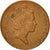 Coin, Great Britain, Elizabeth II, 2 Pence, 1993, EF(40-45), Copper Plated