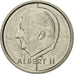 Coin, Belgium, Albert II, Franc, 1996, Brussels, EF(40-45), Nickel Plated Iron