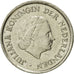 Coin, Netherlands, Juliana, 25 Cents, 1980, AU(50-53), Nickel, KM:183