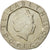 Moneta, Wielka Brytania, Elizabeth II, 20 Pence, 2002, AU(55-58), Miedź-Nikiel