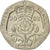 Moneta, Wielka Brytania, Elizabeth II, 20 Pence, 2002, AU(55-58), Miedź-Nikiel