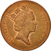 Coin, Great Britain, Elizabeth II, 2 Pence, 1996, EF(40-45), Copper Plated