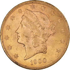 Munten, Verenigde Staten, Liberty Head, $20, Double Eagle, 1900, U.S. Mint