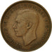 Coin, Great Britain, George VI, Penny, 1946, VF(20-25), Bronze, KM:845