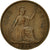 Coin, Great Britain, George VI, Penny, 1946, VF(20-25), Bronze, KM:845