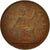 Coin, Great Britain, Elizabeth II, Penny, 1966, VF(30-35), Bronze, KM:897