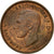 Moneta, Gran Bretagna, George VI, 1/2 Penny, 1944, BB+, Bronzo, KM:844