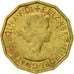 Coin, Great Britain, Elizabeth II, 3 Pence, 1962, EF(40-45), Nickel-brass